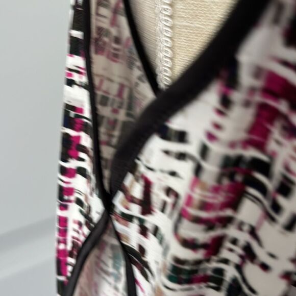 Laundry Shelli Segal Multicolored Sheath Dress with Sleeve Cutouts NWOT SZ S - Picture 9 of 9